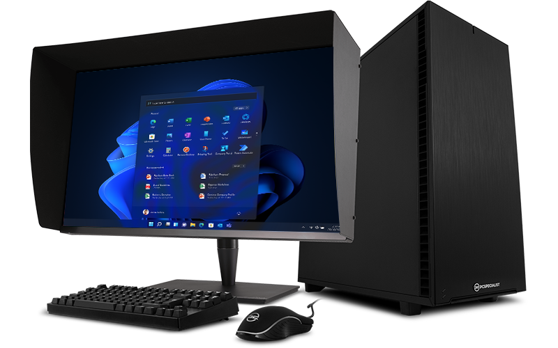 PCSPECIALIST - Konfigurer en høj ydeevne Windows 11 Pro pc
